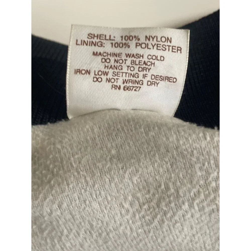 Highlander Antioch Vintage Satin Jacket Black Embroidered Lettering Mens Large - Picture 12 of 12